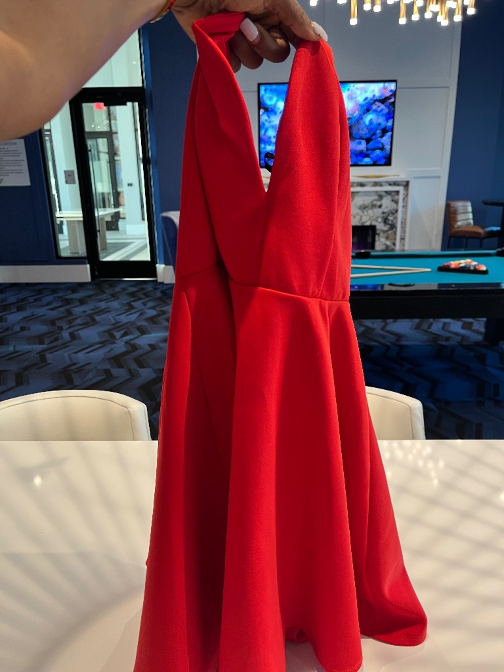 Red Cocktail Dress